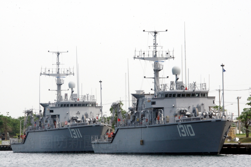 永靖級獵雷艦「永靖」及「永安」等兩艘軍艦編成，有助強化海軍獵雷能力及近海防衛戰力。