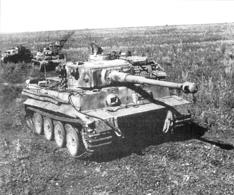 德軍「虎」式一型重戰車，德軍正式武器單號為Panzerkampfwagen VI Tiger  ,8,8 cm L  56, Ausf. E,Sd.Kfz. 181